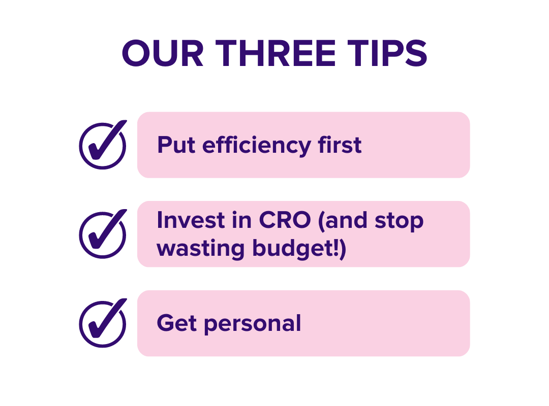 Top tips to reduce CAC