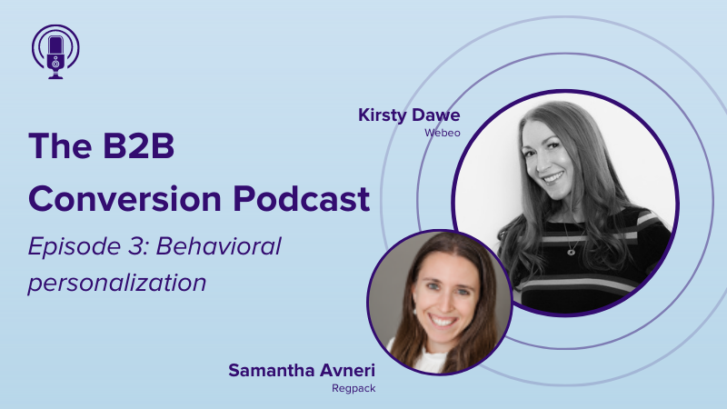 Behavioral personalization