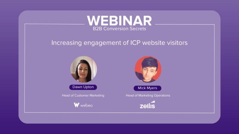 B2B Conversion Secrets Webinar with Zellis